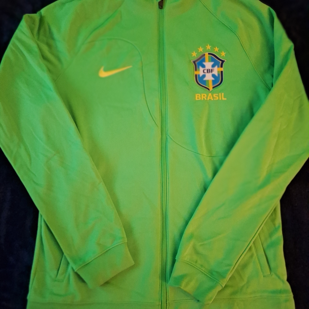 Nike Brazil Green Jacket NWOT